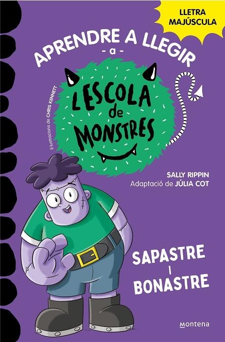 APRENDRE A LLEGIR A L'ESCOLA DE MONSTRES 9 - SAPASTRE I BONASTRE | 9788419357137 | RIPPIN, SALLY