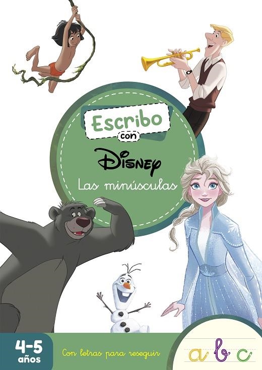 ESCRIBO CON DISNEY. LAS MINÚSCULAS (APRENDO A ESCRIBIR CON DISNEY) | 9788418039713 | DISNEY,