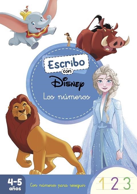 ESCRIBO CON DISNEY. LOS NÚMEROS (APRENDO A ESCRIBIR CON DISNEY) | 9788418039706 | DISNEY,