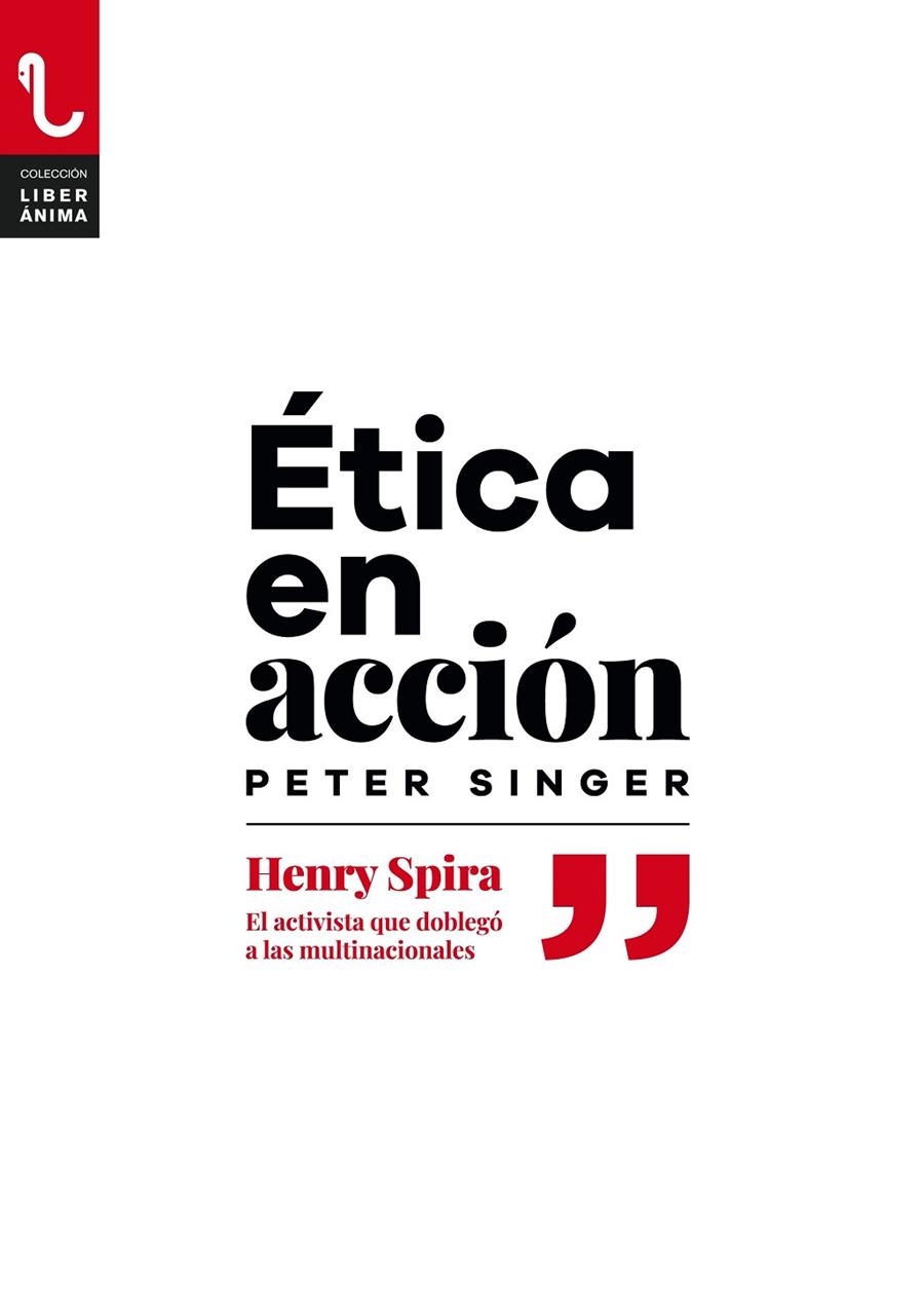 ÉTICA EN ACCIÓN | 9788417121631 | SINGER, PETER