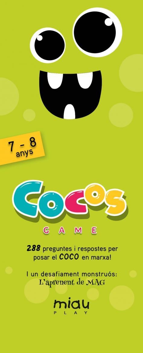 COCOS GAME 7-8 ANYS | 9788416082285 | OROZCO, MARÍA JOSÉ/RAMOS, ÁNGEL MANUEL/RODRÍGUEZ, CARLOS MIGUEL