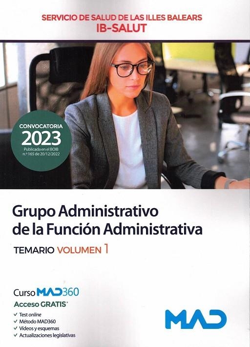 ADMINISTRATIVO VOL 1 GENERAL DEL IB-SALUT | 9788414266885