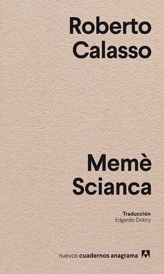 MEMÈ SCIANCA | 9788433918222 | CALASSO, ROBERTO