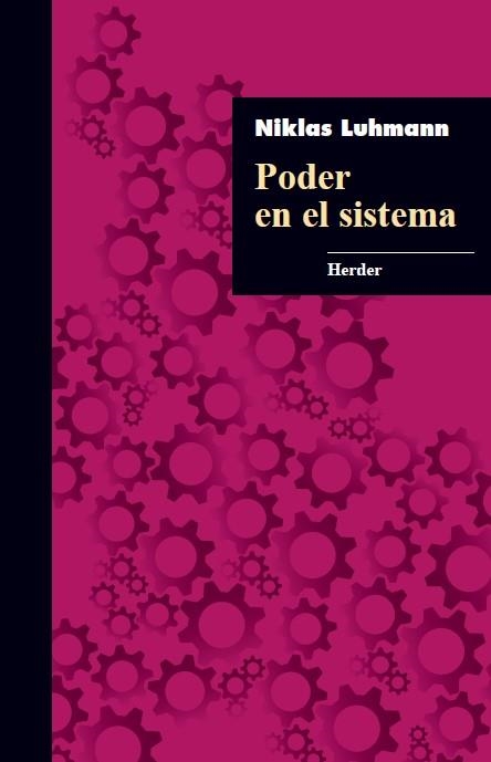 PODER EN EL SISTEMA | 9788425449413 | LUHMANN, NIKLAS