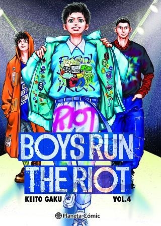 BOYS RUN THE RIOT Nº 04/04 | 9788411403344 | GAKU, KEITO