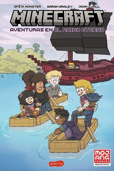 MINECRAFT OFICIAL: AVENTURAS EN EL REINO ETERNO (CÓMIC) | 9788418774836 | R. MONSTER, SFÉ