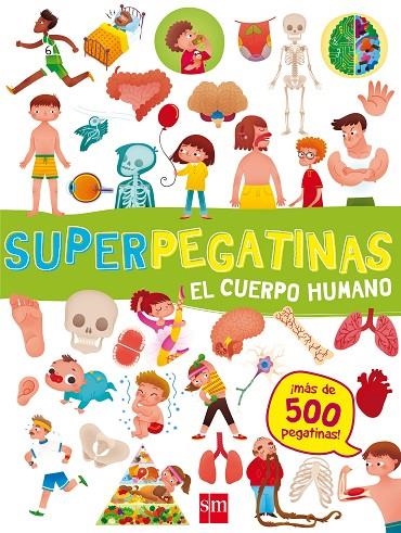 SUPERPEGATINAS EL CUERPO HUMANO | 9788491073093 | LIBRI, DE AGOSTINI