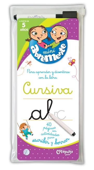 ABREMENTE PARA ESCRIBIR Y BORRAR - CURSIVA | 9789876375146 | LOS EDITORES DE CATAPULTA