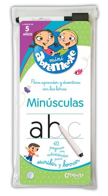 ABREMENTE PARA ESCRIBIR Y BORRAR - MINÚSCULAS | 9789876374798 | LOS EDITORES DE CATAPULTA