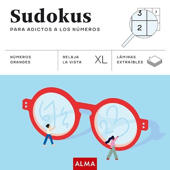 SUDOKUS PARA ADICTOS A LOS NÚMEROS (XL) | 9788418933875 | ANY PUZZLE