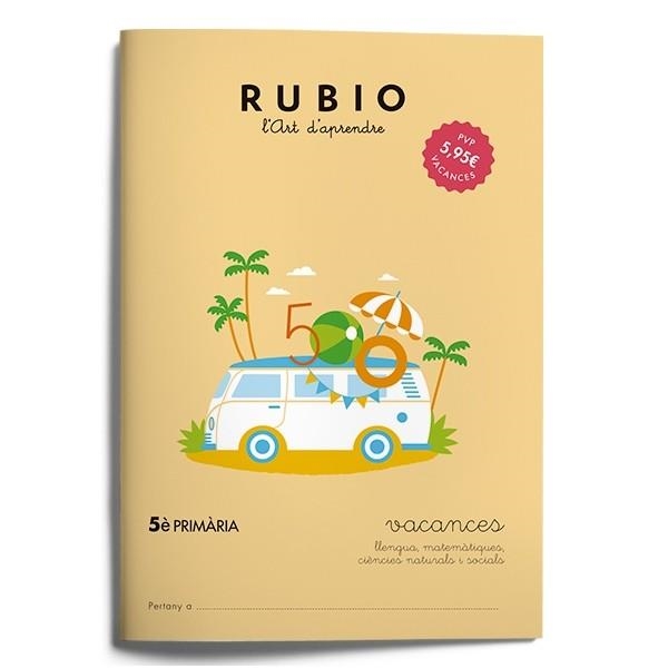 VACANCES RUBIO 5È PRIMÀRIA (CATALÀ) | 9788415971962 | VARIOS AUTORES