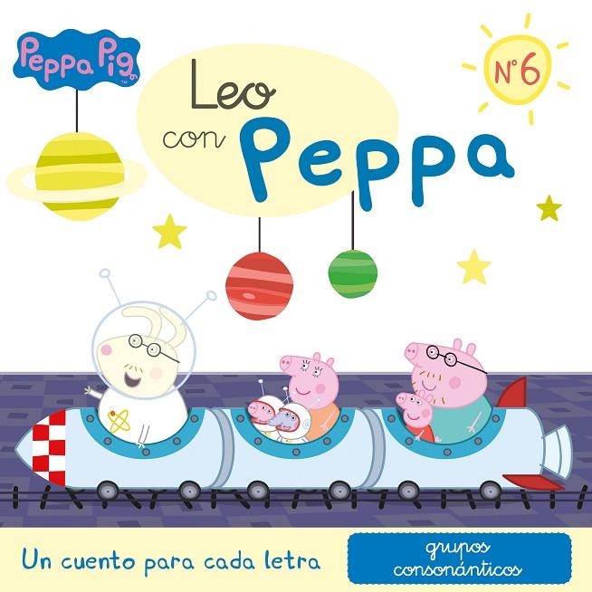 PEPPA PIG. LECTOESCRITURA - LEO CON PEPPA. UN CUENTO PARA CADA LETRA: GRUPOS CON | 9788448856885 | HASBRO/EONE