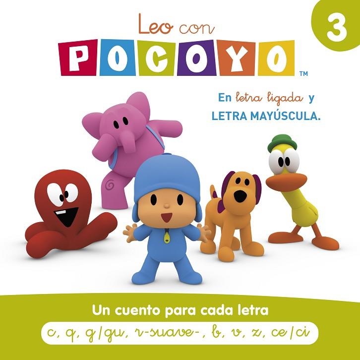 POCOYÓ. LECTOESCRITURA - LEO CON POCOYÓ. UN CUENTO PARA CADA LETRA C, Q, G/GU, R | 9788448866310 | ZINKIA