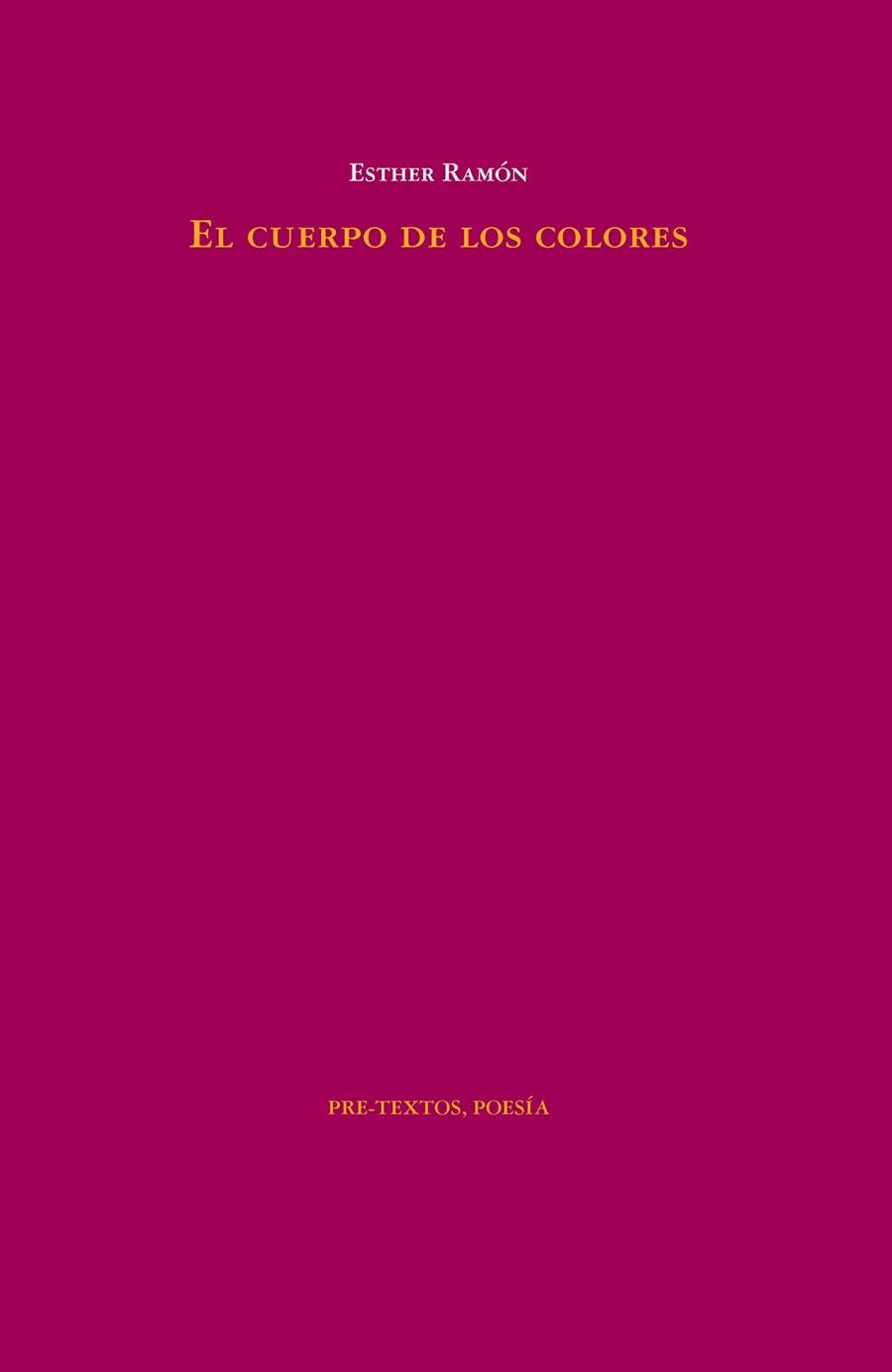 EL CUERPO DE LOS COLORES | 9788419633422 | RAMÓN BONIFACIO, ESTHER