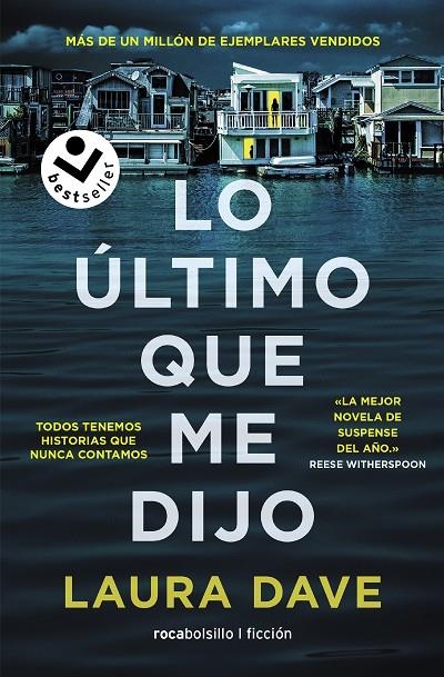 LO ÚLTIMO QUE ME DIJO. LA NOVELA EN LA QUE SE BASA LA SERIE DE APPLE TV | 9788419498021 | DAVE, LAURA