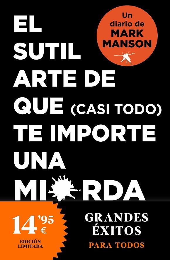 EL SUTIL ARTE DE QUE (CASI TODO) TE IMPORTE UNA MIERDA. DIARIO | 9788418850707 | MANSON, MARK