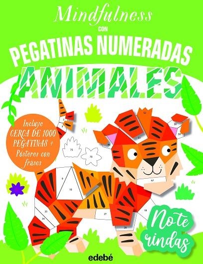 MINDFULNESS CON PEGATINAS NUMERADAS: ANIMALES | 9788468363646 | VARIOS AUTORES