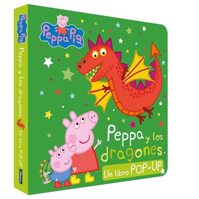 PEPPA PIG. LIBRO POP-UP - PEPPA Y LOS DRAGONES | 9788448864330 | HASBRO/EONE