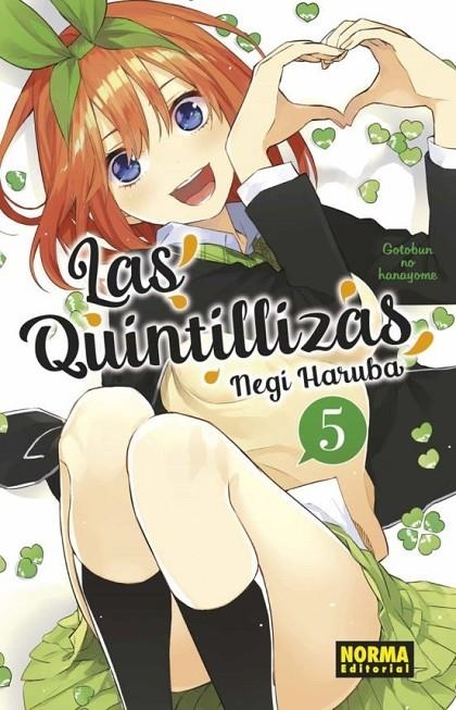 LAS QUINTILLIZAS 5 | 9788467941777 | HARUBA, NEGI