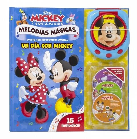 MICKEY. MELODÍAS MÁGICAS. UN DÍA CON MICKEY | 9788418940941 | DISNEY