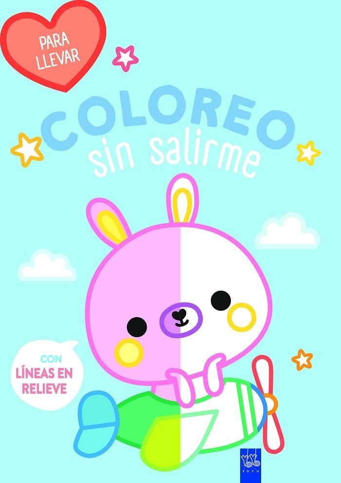 COLOREO SIN SALIRME-PARA LLEVAR. CONEJO | 9788408278115 | YOYO