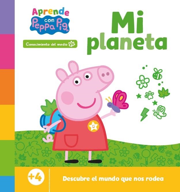 PEPPA PIG. PRIMEROS APRENDIZAJES - APRENDE CON PEPPA. MI PLANETA | 9788448867515 | HASBRO/EONE