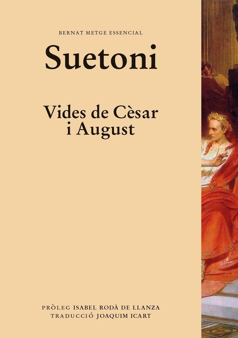 VIDES DE CÈSAR I AUGUST | 9788498594430 | SUETONI