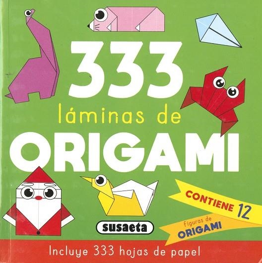 333 LÁMINAS DE ORIGAMI VERDE | 9788411960090 | EDICIONES, SUSAETA