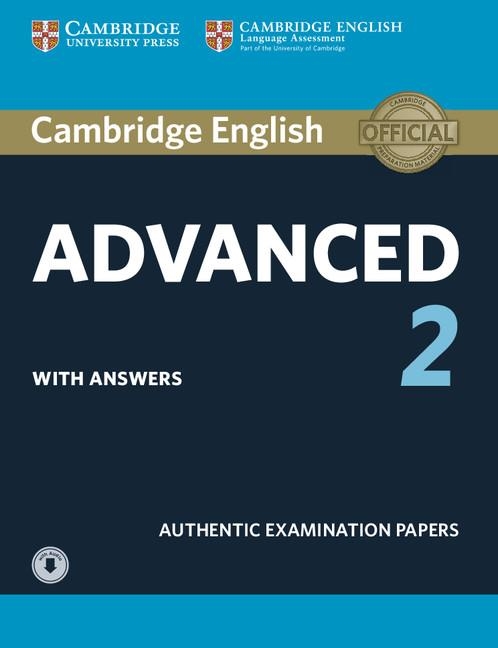 CAMBRIDGE ENGLISH ADVANCED 2 STUDENT'S BOOK WITH ANSWERS AND AUDIO | 9781316504499 | DESCONOCIDO