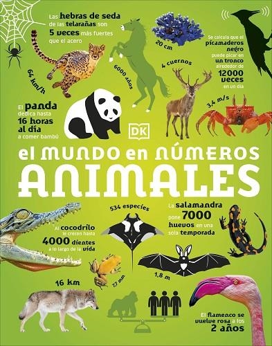 EL MUNDO EN NÚMEROS. ANIMALES | 9780241702994 | DK