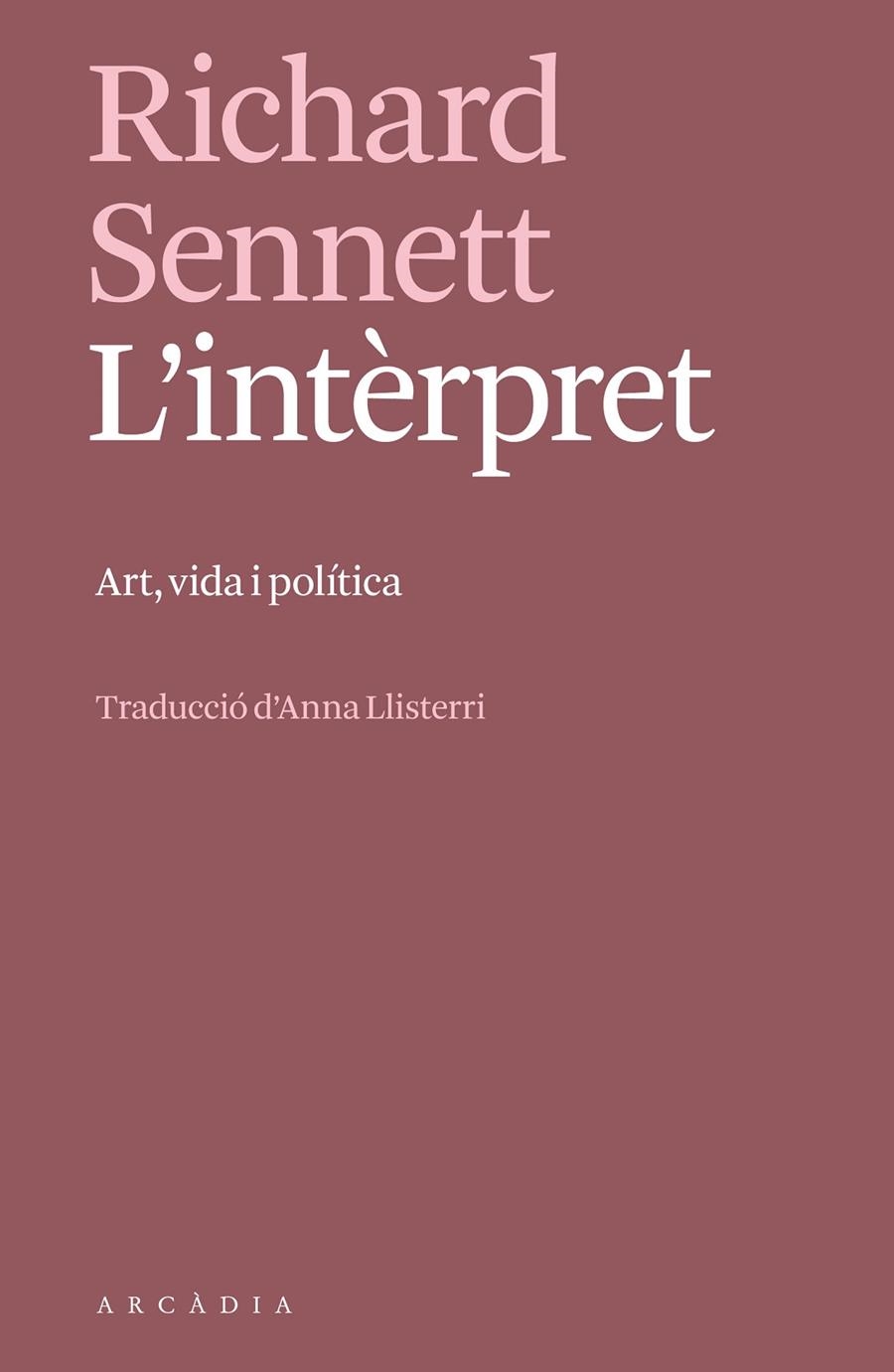 L'INTÈRPRET | 9788412745757 | SENNETT, RICHARD