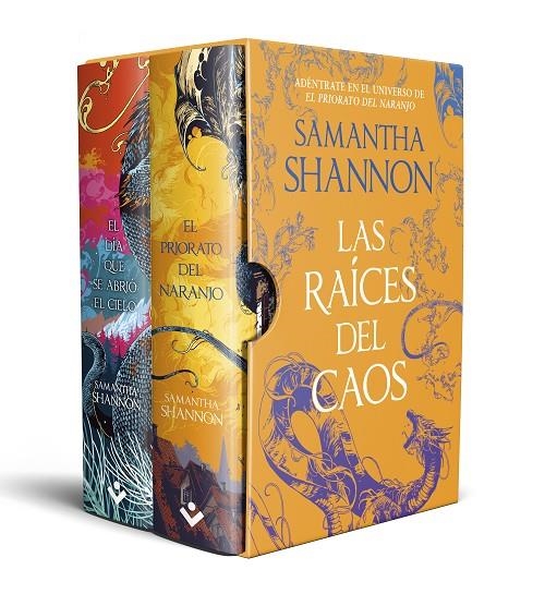 LAS RAÍCES DEL CAOS (ESTUCHE CON: EL DÍA QUE SE ABRIÓ EL CIELO | EL PRIORATO DEL | 9788419498601 | SHANNON, SAMANTHA