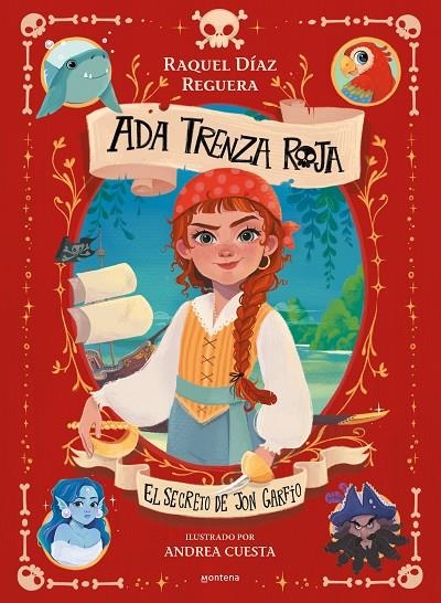 ADA TRENZA ROJA 1 - EL SECRETO DE JON GARFIO | 9788419975010 | DÍAZ REGUERA, RAQUEL