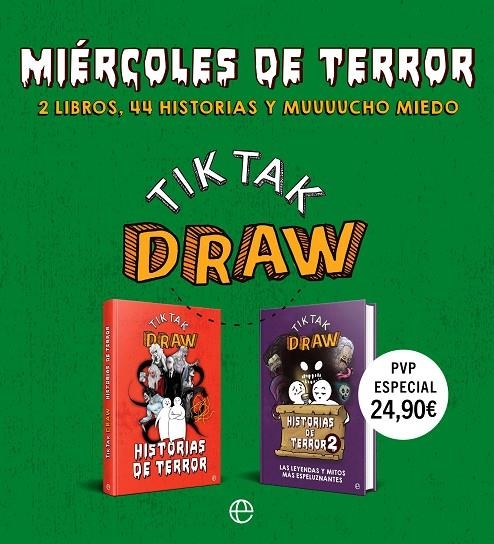 MIÉRCOLES DE TERROR | 9788413849171 | TIKTAK DRAW 