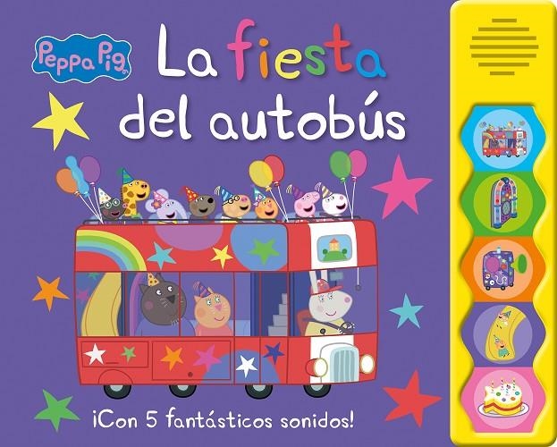 PEPPA PIG. LIBRO CON SONIDOS - LA FIESTA DEL AUTOBÚS | 9788448868833 | HASBRO/EONE