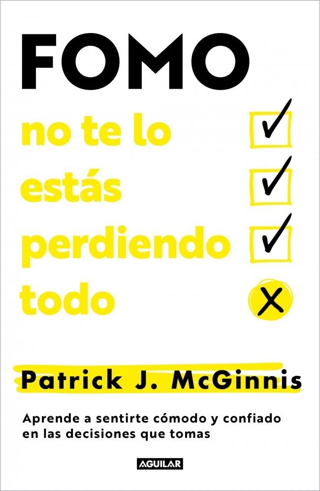 FOMO: NO TE LO ESTÁS PERDIENDO TODO | 9788403525337 | J. MCGINNIS, PATRICK