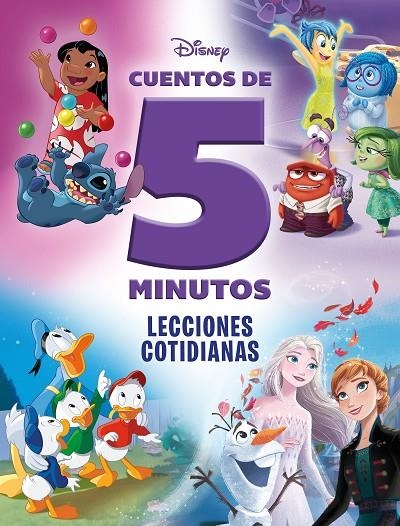 DISNEY. CUENTOS DE 5 MINUTOS. LECCIONES COTIDIANAS | 9788410029927 | DISNEY